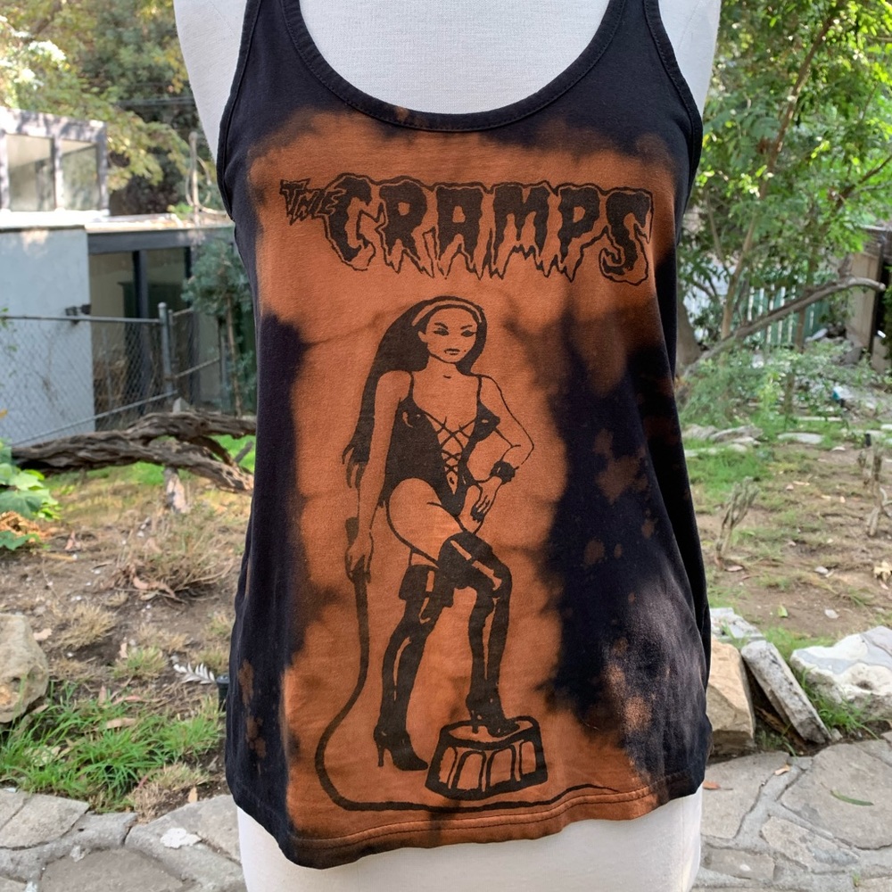 The Cramps band racer back tank